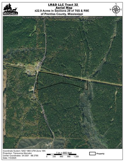 Property for sale in Prentiss County, Mississippi