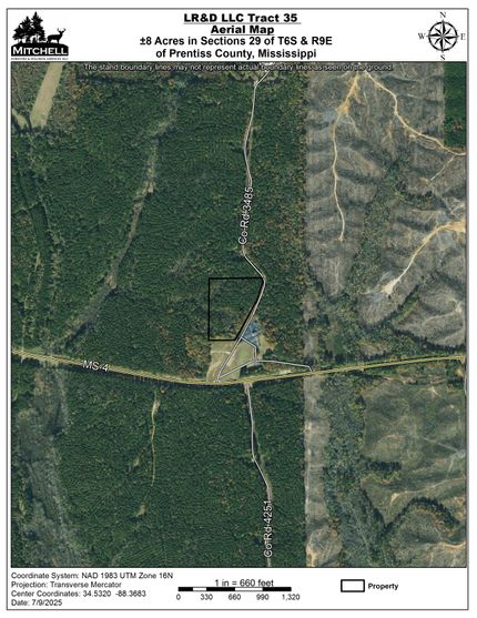 Property for sale in Prentiss County, Mississippi