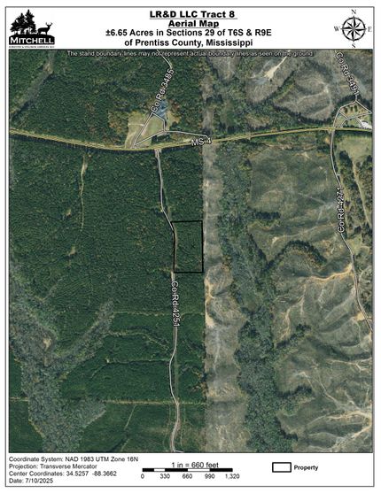 Property for sale in Prentiss County, Mississippi