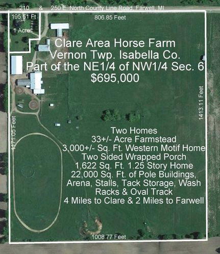 Ranch Property for sale in Isabella County, Michigan