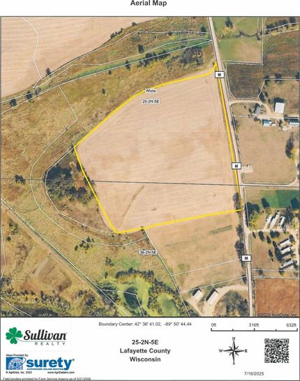 Undeveloped Land for sale in Lafayette County, Wisconsin