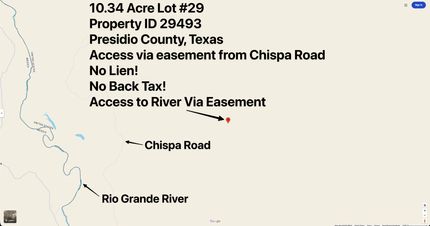 Property for sale in Presidio County, Texas