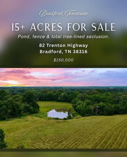 Undeveloped Land for sale in Gibson County, Tennessee
