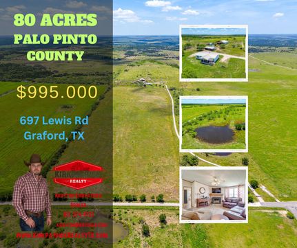 Property for sale in Palo Pinto County, Texas