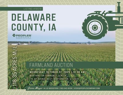 Property in Delaware County, Iowa