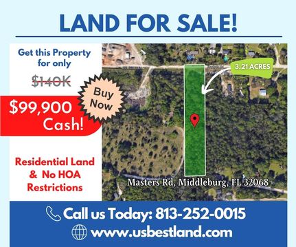 Undeveloped Land for sale in Clay County, Florida