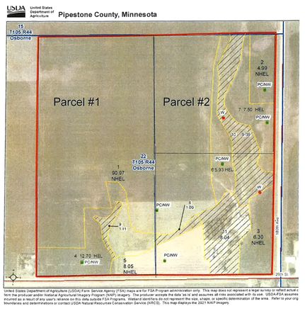 Property in Pipestone County, Minnesota