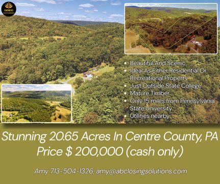 Property in Centre County, Pennsylvania