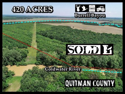 Timberland Property for sale in Quitman County, Mississippi
