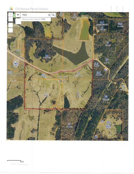 Undeveloped Land for sale in Chickasaw County, Mississippi