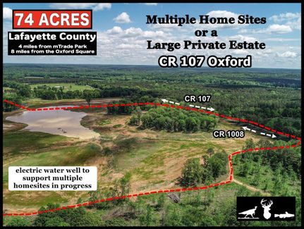 Property for sale in Lafayette County, Mississippi