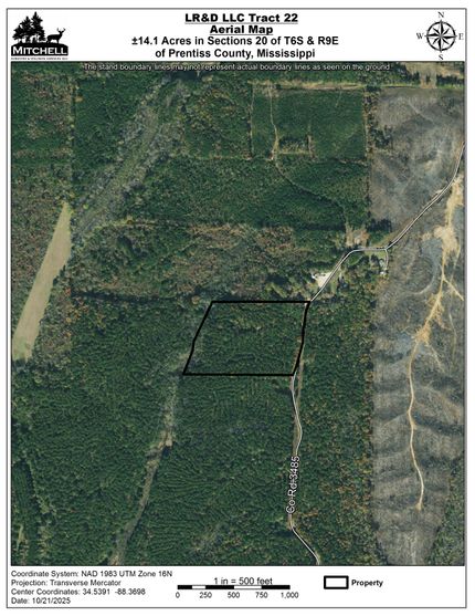 Property for sale in Prentiss County, Mississippi