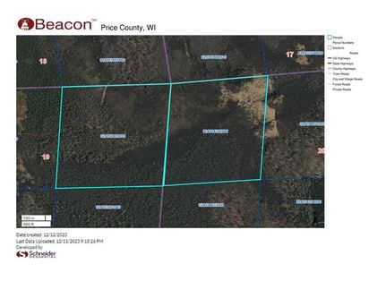 Hunting Land for sale in Price County, Wisconsin
