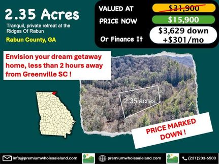 Property for sale in Rabun County, Georgia