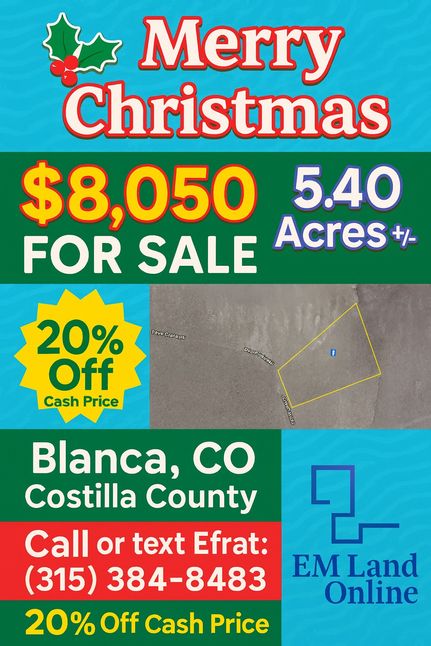 Property for sale in Costilla County, Colorado