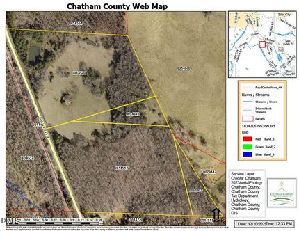 Undeveloped Land for sale in Chatham County, North Carolina