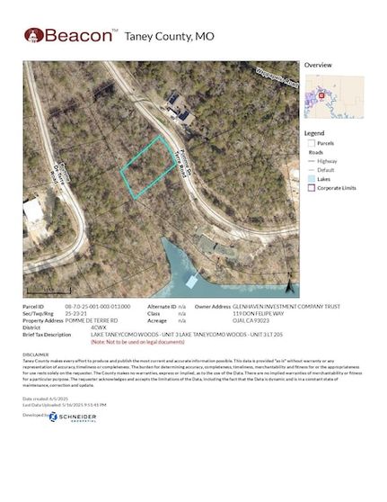 Property for sale in Taney County, Missouri