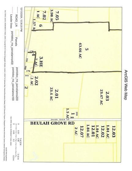 Property for sale in Pontotoc County, Mississippi
