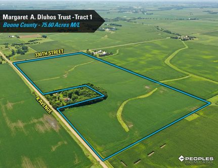 Undeveloped Land for sale in Boone County, Iowa