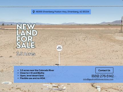 Property for sale in La Paz County, Arizona