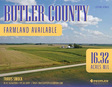 Undeveloped Land for sale in Butler County, Iowa
