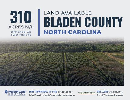 Property for sale in Bladen County, North Carolina