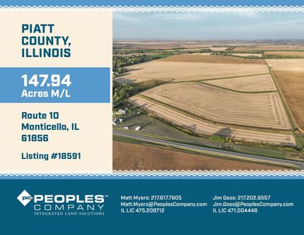Property for sale in Piatt County, Illinois