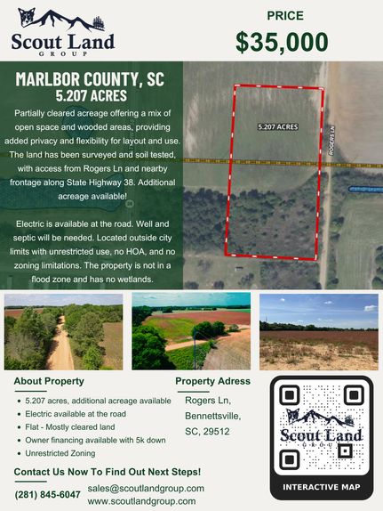 Property for sale in Marlboro County, South Carolina