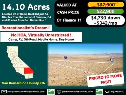 Property for sale in San Bernardino County, California