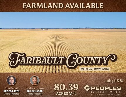 Farm Property for sale in Faribault County, Minnesota