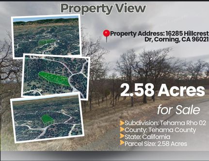 Property for sale in Tehama County, California