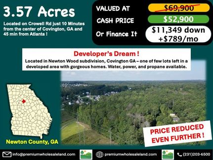 Property for sale in Newton County, Georgia