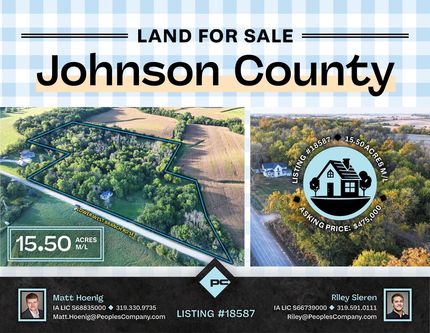 Property for sale in Johnson County, Iowa