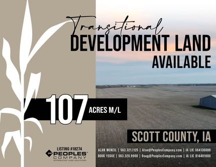 Undeveloped Land for sale in Scott County, Iowa