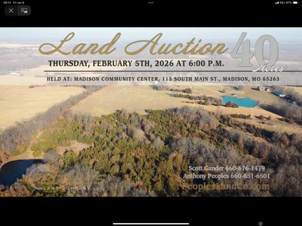 Property for sale in Monroe County, Missouri