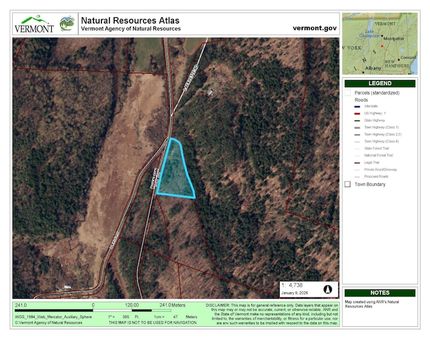 Undeveloped Land for sale in Windsor County, Vermont
