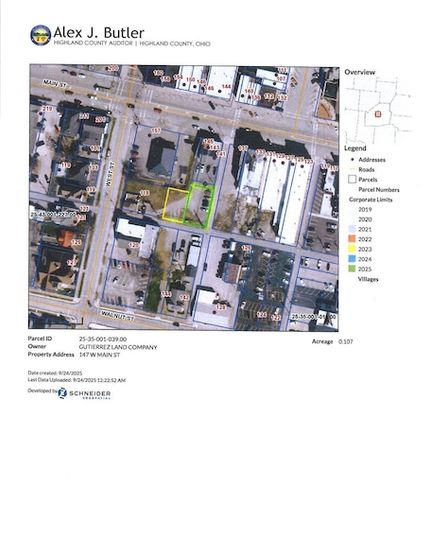 Property for sale in Highland County, Ohio