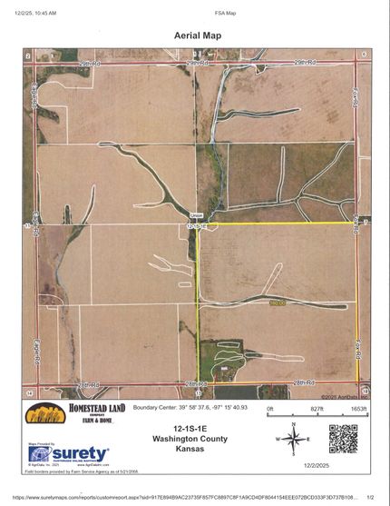 Property for sale in Washington County, Kansas