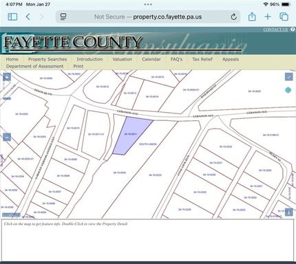 Property for sale in Fayette County, Pennsylvania