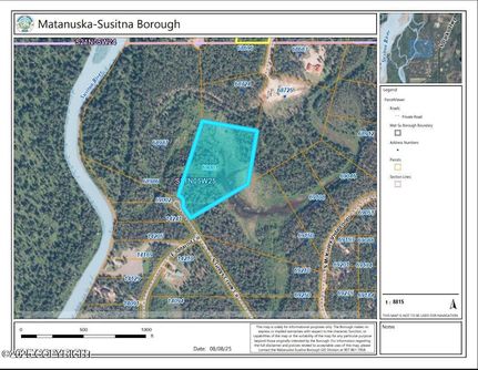 Undeveloped Land for sale in Matanuska-Susitna Borough, Alaska