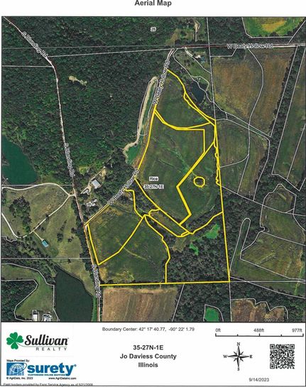 Undeveloped Land for sale in Jo Daviess County, Illinois