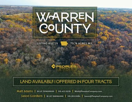 Undeveloped Land for sale in Warren County, Iowa