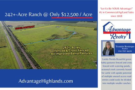 Horse Property for sale in Highlands County, Florida