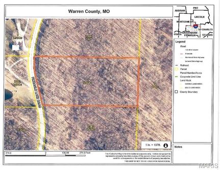 Undeveloped Land for sale in Montgomery County, Missouri