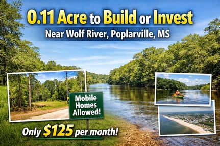 Undeveloped Land for sale in Pearl River County, Mississippi