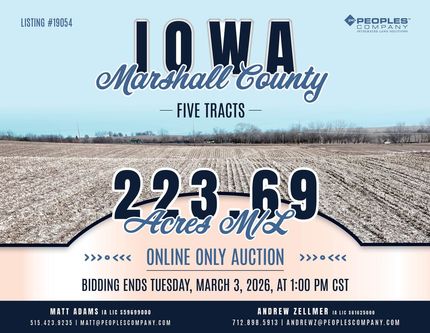 Property for sale in Marshall County, Iowa