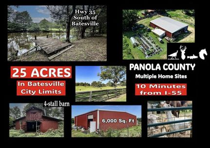 Property for sale in Panola County, Mississippi