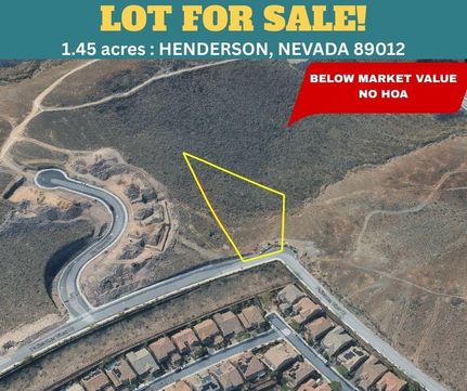 Undeveloped Land for sale in Clark County, Nevada