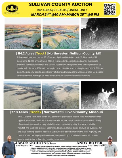 Property for sale in Sullivan County, Missouri