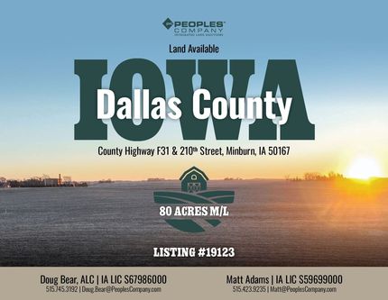 Undeveloped Land for sale in Dallas County, Iowa